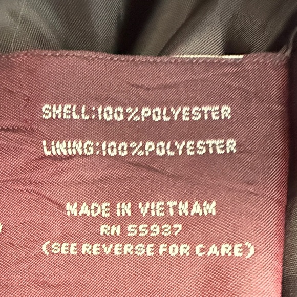 Newport Harbor Men’s Brown Coat Jacket M –Quilted Lining, Zip-Out Plaid Interior - Picture 10 of 16